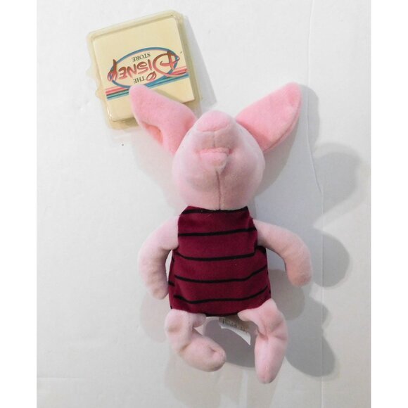 Disney Piglet Mini Bean Bag Plush 8" Pink Soft Toy Cute Doll Exclusive - Picture 2 of 5